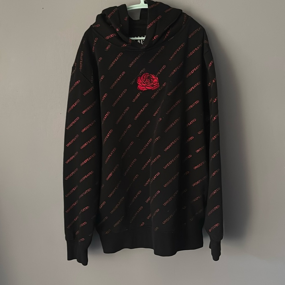Undefeated Kids Urban Black Rose Embroidered Undefeated all over Size Large (14)